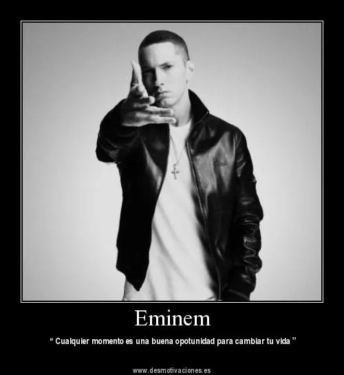 SI LO HICE FUE POR VERTE SONREÍR...: EMINEM.