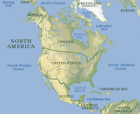 Mapa hidrografico de america del norte con nombres - Imagui Mapa hidrografico de america del norte con nombres - Imagui