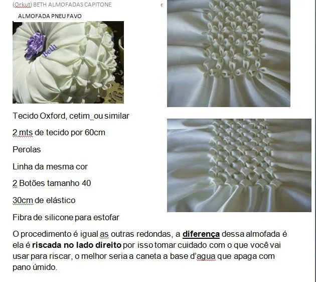 Hilachitas (Garnetted): Capitone (cojin redondo) Hilachitas (Garnetted): Capitone (cojin redondo)