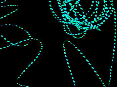 Hilo neon movimiento acua - YouTube