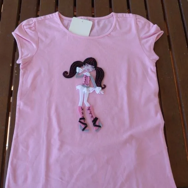 CON HILO Y TELAS: Camisetas Monster High CON HILO Y TELAS: Camisetas Monster High