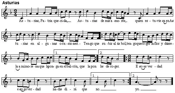Cancion con notas musicales - Imagui