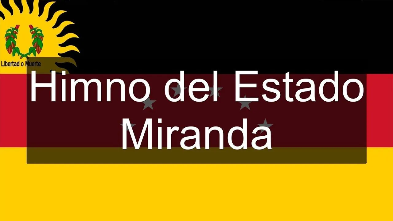 Himno del Estado Miranda (Venezuela) | Soy Venezolano - YouTube Himno del Estado Miranda (Venezuela) | Soy Venezolano - YouTube