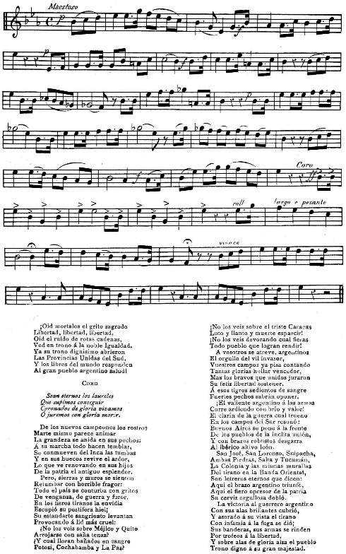 Himno nacional argentino | Argentina