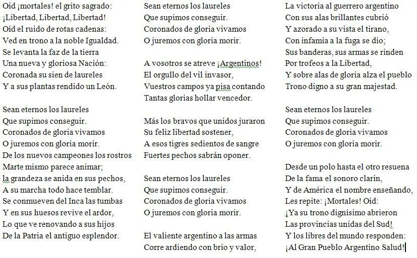 por que el himno nacional argentino es el mejor? - Taringa! por que el himno nacional argentino es el mejor? - Taringa!