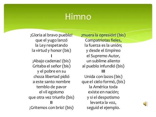 Himno nacional de venezuela completo - Imagui Himno nacional de venezuela completo - Imagui