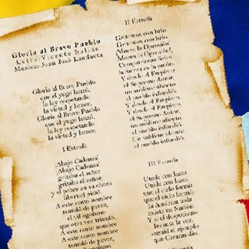 Día del Himno Nacional de Venezuela | Himajina Día del Himno Nacional de Venezuela | Himajina