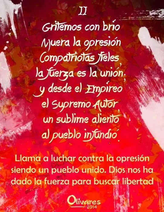Himno Nacional de Venezuela ilustrado: Estrofa II | Venezuela, Growing up,  Things to do
