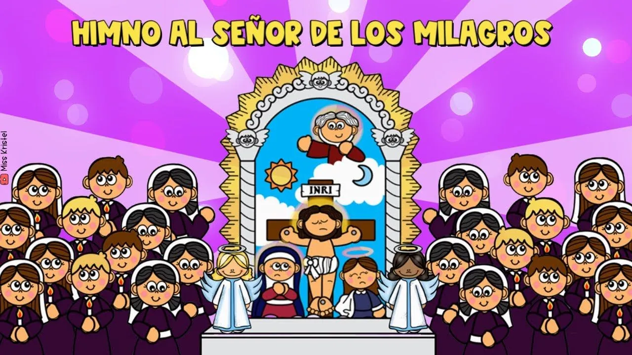 Himno al Señor de los Milagros para niños ( Con letra ). #señordelosmilagros - YouTube Himno al Señor de los Milagros para niños ( Con letra ). #señordelosmilagros - YouTube