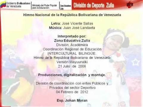 himno wayuu venezuela - YouTube