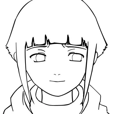 Hinata hyuga dibujo para colorear - Imagui