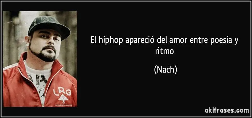 El hiphop apareció del amor entre poesía y ritmo