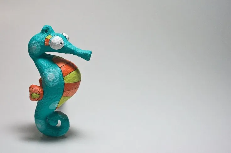 Hipocampo en Papel Maché https://www.flickr.com/photos/choicita ... Hipocampo en Papel Maché https://www.flickr.com/photos/choicita ...