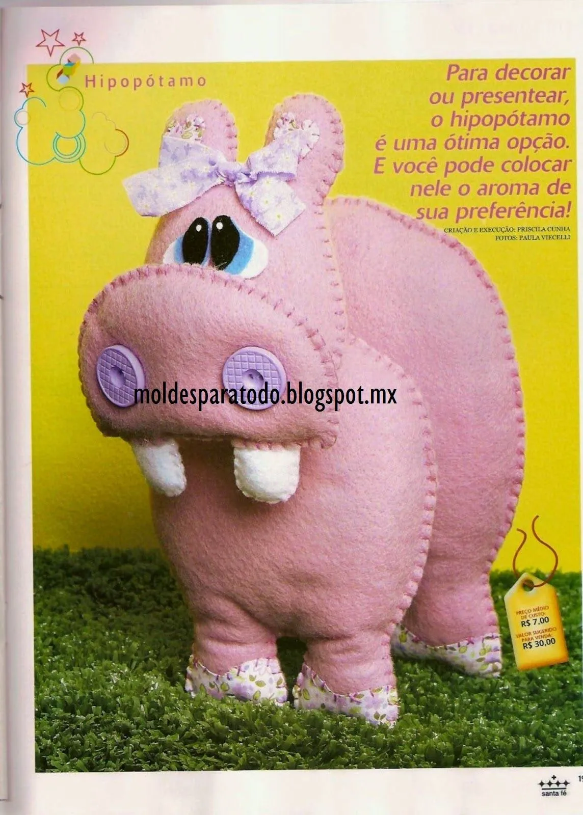 Hipopótamo rosa