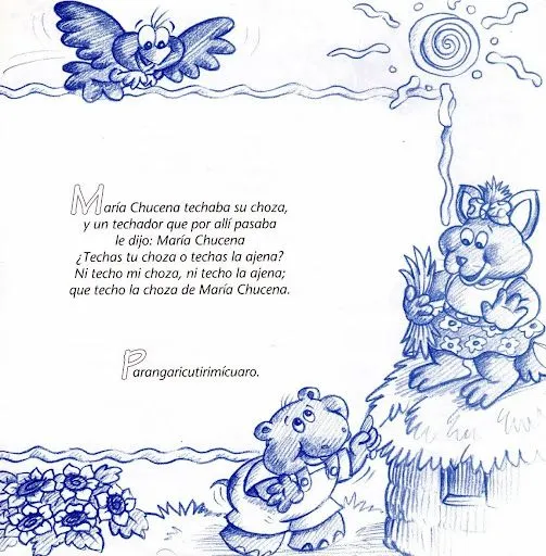 EL HIPOPOTAMO TRABALENGUAS LAMINAS PARA PINTAR