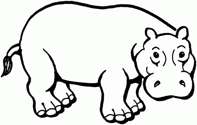 Hippopotamus - Free Printable Coloring Pages | Spencer's 1st ... Hippopotamus - Free Printable Coloring Pages | Spencer's 1st ...