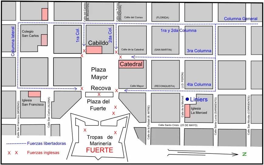 Historia Americana y Argentina I : Imágenes invasiones inglesas ...