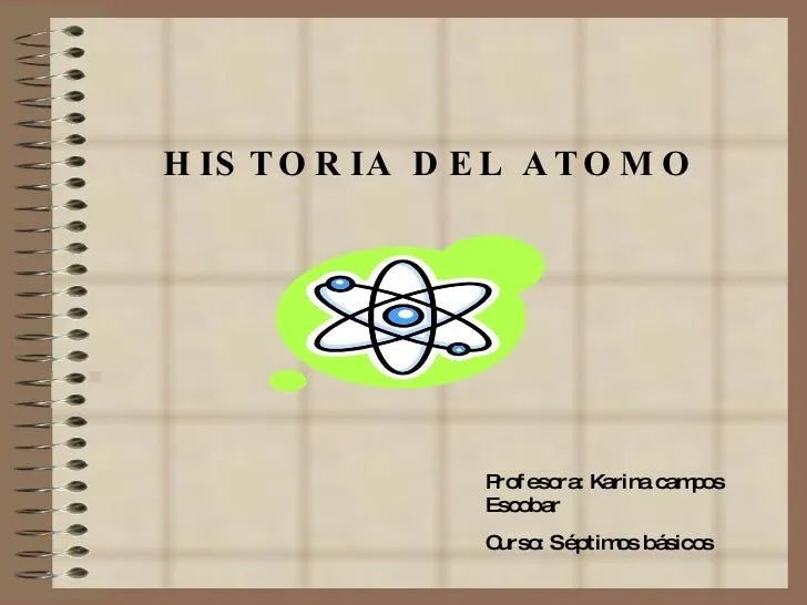 Historia Del áTomo