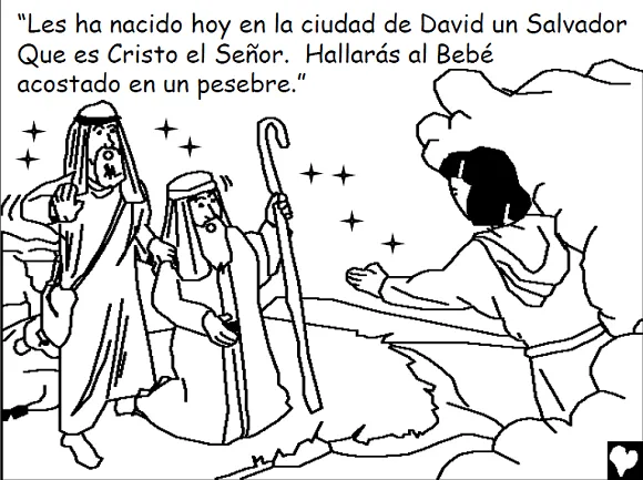 Historia bíblica del Nacimiento de Jesús para colorear ~ RECURSOS ... Historia bíblica del Nacimiento de Jesús para colorear ~ RECURSOS ...
