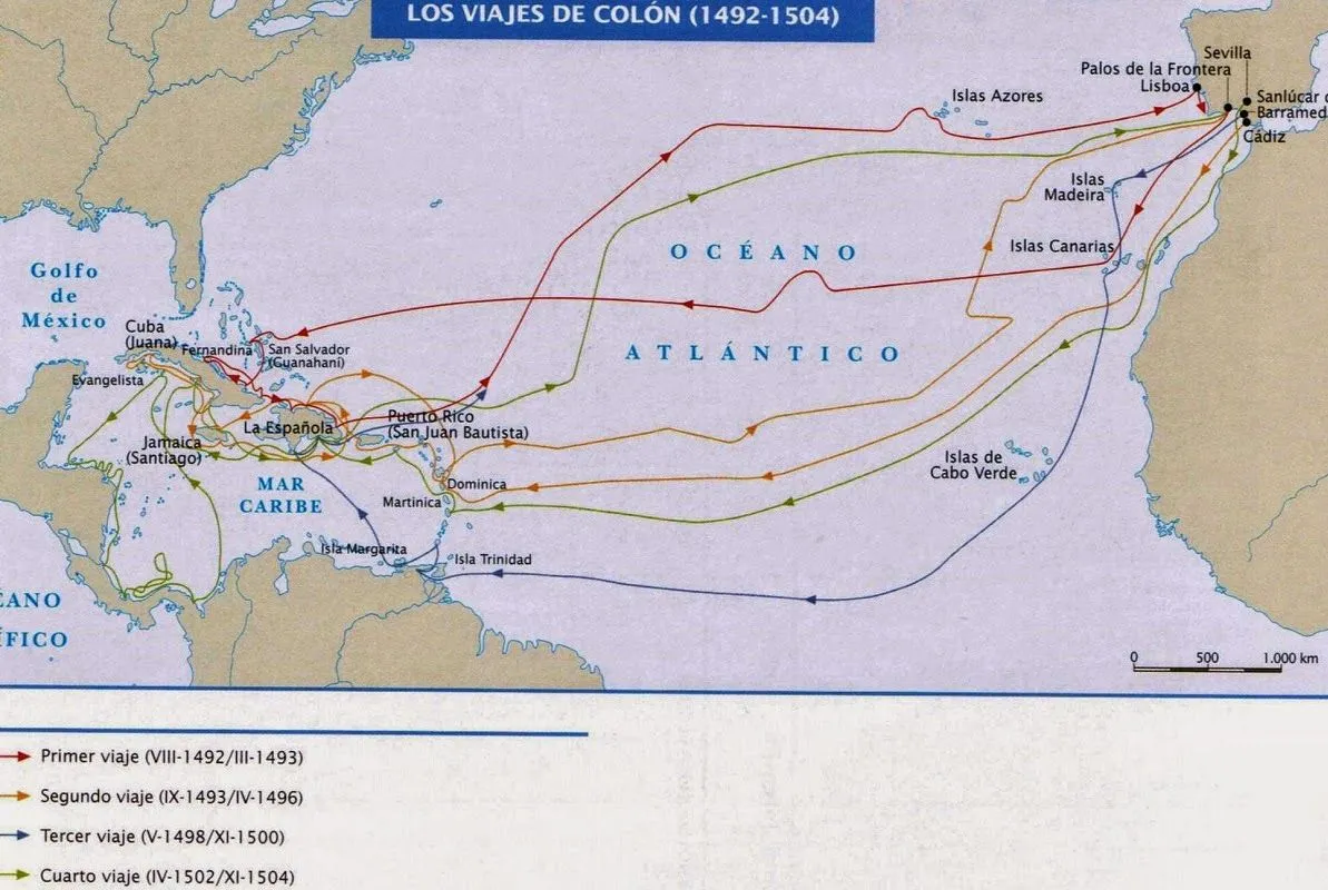 Historia de las civilizaciones: Los cuatro viajes de Colón Historia de las civilizaciones: Los cuatro viajes de Colón