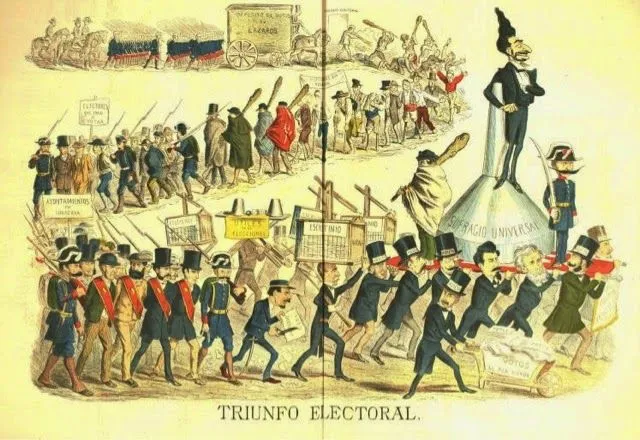 Historia de España: Comentario dibujo satírico sobre vicios de la ... Historia de España: Comentario dibujo satírico sobre vicios de la ...