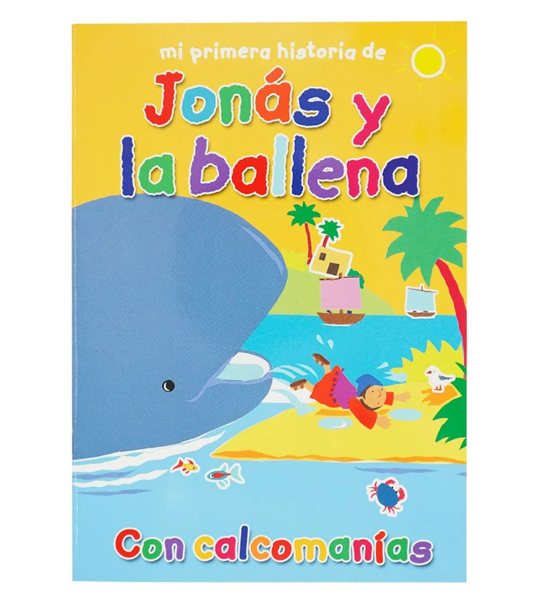 Mi Primera Historia de Jonás y la Ballena (Con Calcomanías) | Libreria Peniel Mi Primera Historia de Jonás y la Ballena (Con Calcomanías) | Libreria Peniel