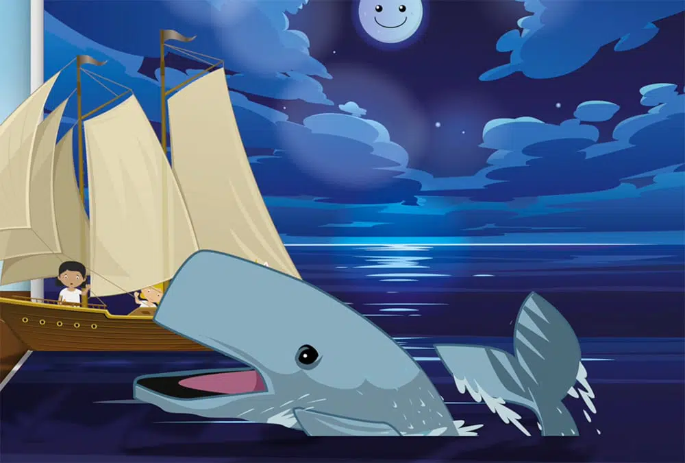 La Historia De Jonas Y La Ballena Para Niños - Colorin Cuenta La Historia De Jonas Y La Ballena Para Niños - Colorin Cuenta
