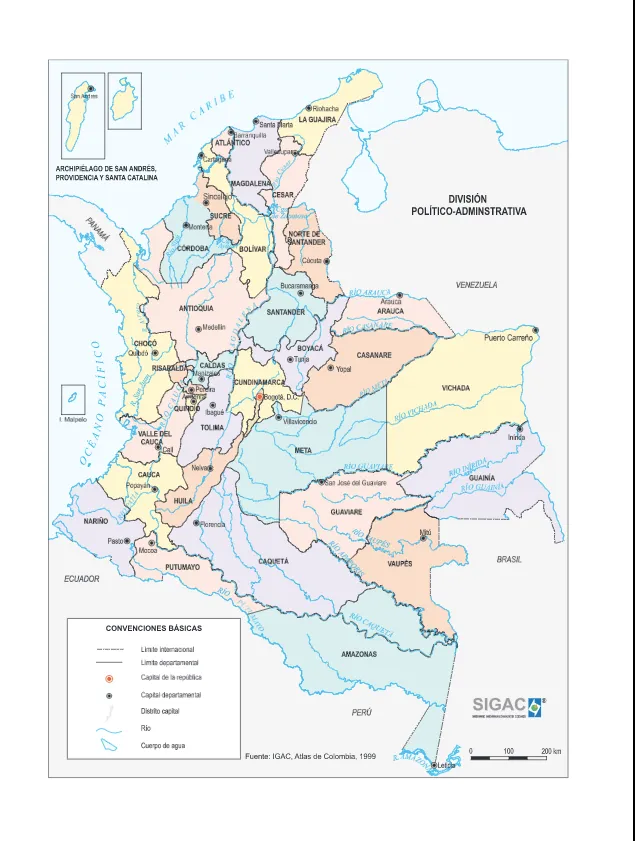 Historia del mapa de Colombia - Geografía Infinita Historia del mapa de Colombia - Geografía Infinita