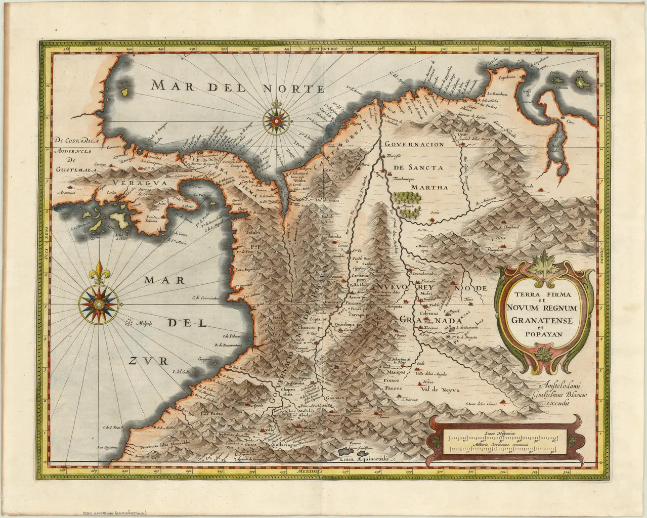 Historia del mapa de Colombia - Geografía Infinita