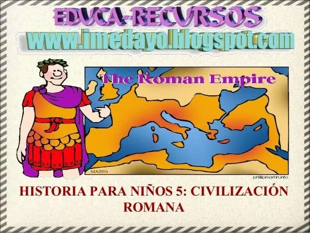 Historia para niños 5 civilización romana (AUTOR DESCONOCIDO)