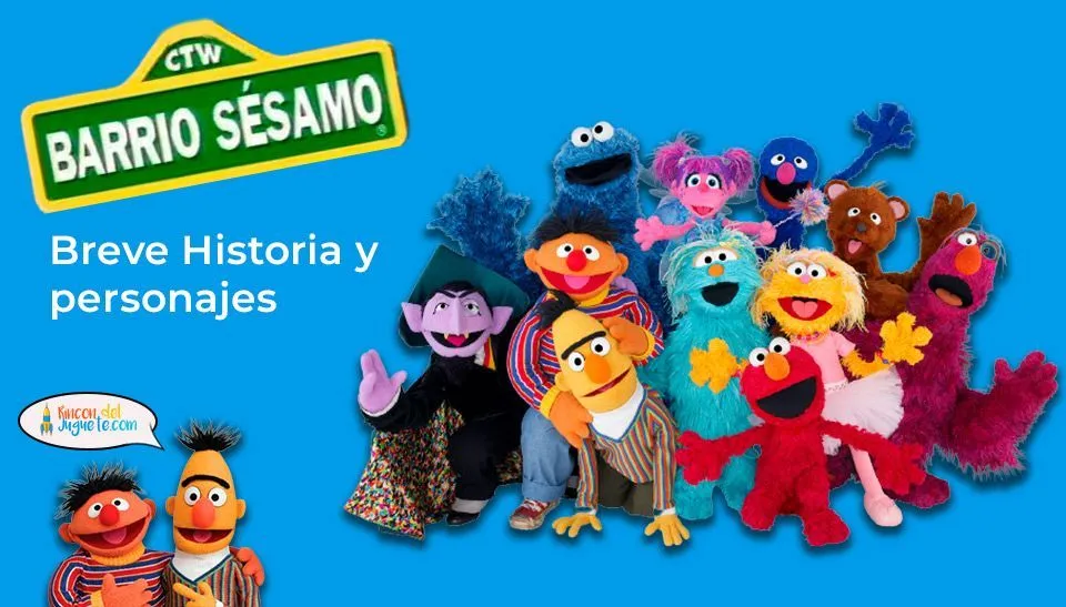 ▷ Historia y personajes de Barrio Sésamo | Rincón del Juguete ▷ Historia y personajes de Barrio Sésamo | Rincón del Juguete