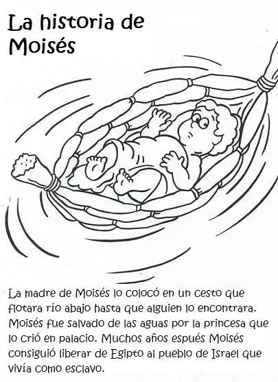 Historias Biblicas para Colorear: El Bebé Moisés ~ Mi vida sin ... Historias Biblicas para Colorear: El Bebé Moisés ~ Mi vida sin ...