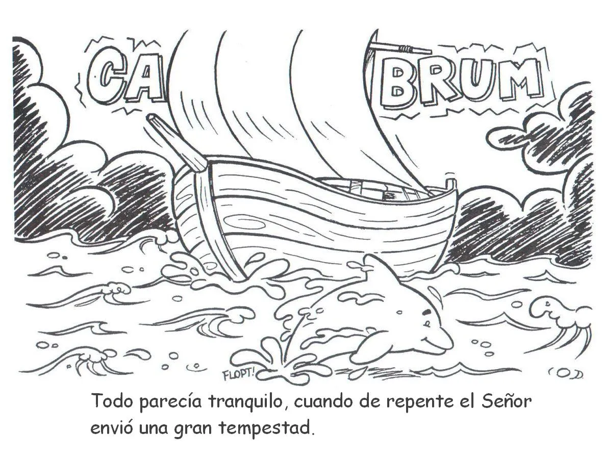 Historias Biblicas para Colorear: Historia de Jonás ~ Mi vida sin ... Historias Biblicas para Colorear: Historia de Jonás ~ Mi vida sin ...