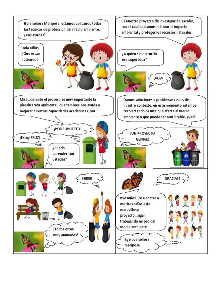 Historieta Medio Ambiente | PDF