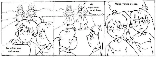 Historieta sobre el bullying para colorear - Imagui Historieta sobre el bullying para colorear - Imagui