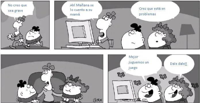 Historietas sobre el bullying - Imagui