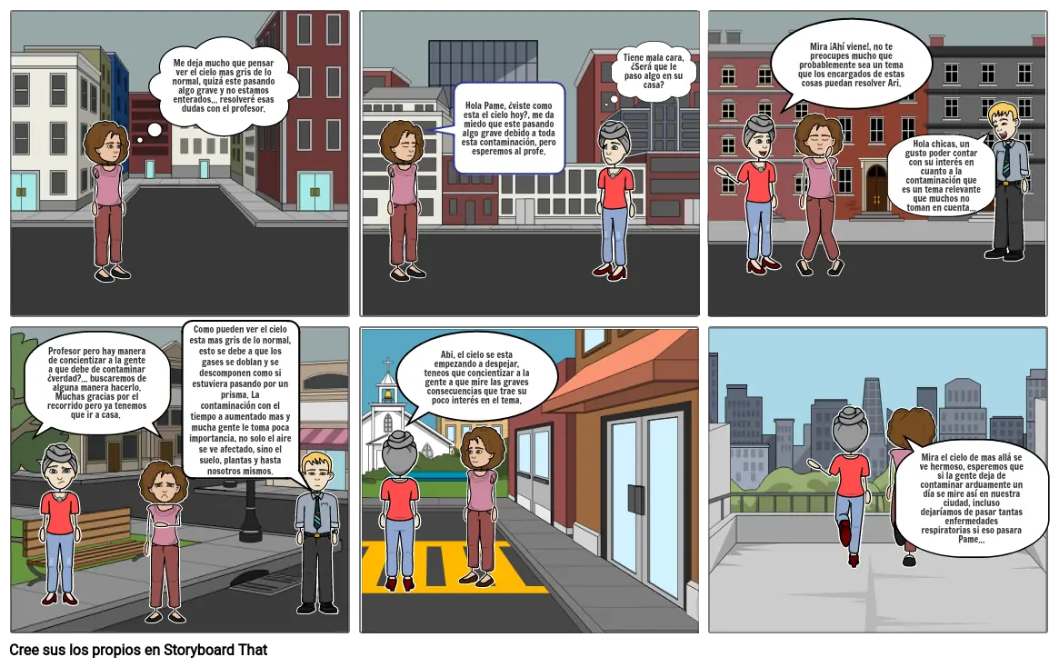 HISTORIETA SOBRE LA CONTAMINACIÓN Storyboard by 2b1bcb6b HISTORIETA SOBRE LA CONTAMINACIÓN Storyboard by 2b1bcb6b