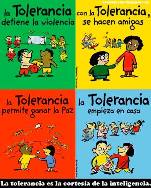 historietas de la tolerancia | Historietas de valores, Etica y valores,  Valores y antivalores