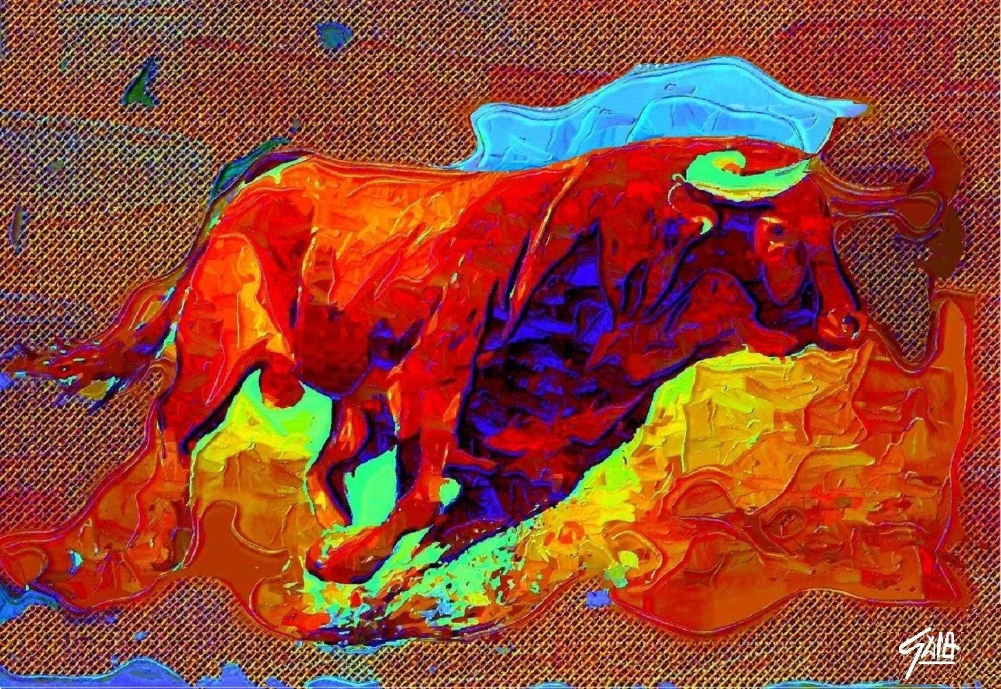 HNO. OSCAR GALO ( Pintor Famoso de Figuras Abstractas Picassianas HNO. OSCAR GALO ( Pintor Famoso de Figuras Abstractas Picassianas