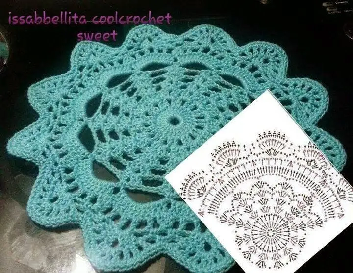 Hogar crochet on Pinterest | Doily Patterns, Crochet Doilies and ... Hogar crochet on Pinterest | Doily Patterns, Crochet Doilies and ...