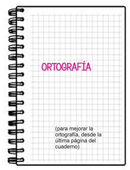 Dibujo de hoja de cuaderno - Imagui