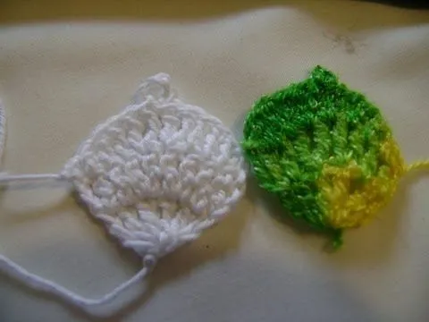 HOJA TEJIDA EN CROCHET PARA PRINCIPIANTES - YouTube