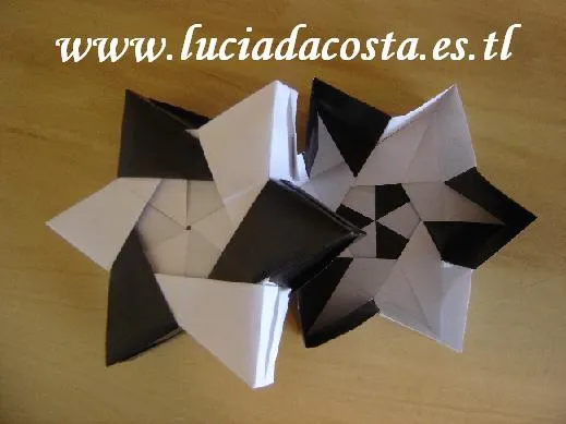 Hojas de Arte - ORIGAMI - Cajas-Box-Caixas