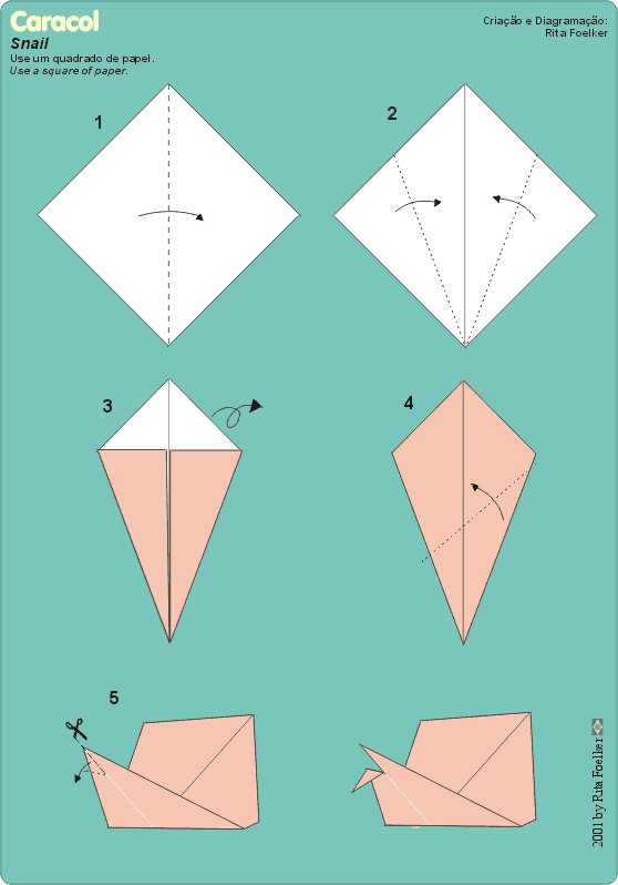 Origami facil para niños - Imagui