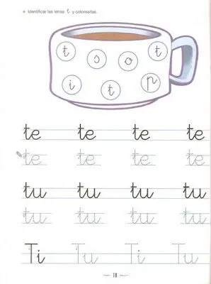 HOJAS DE CALIGRAFÍA PARA IMPRIMIR GRATIS : FICHAS PARA NIÑOS