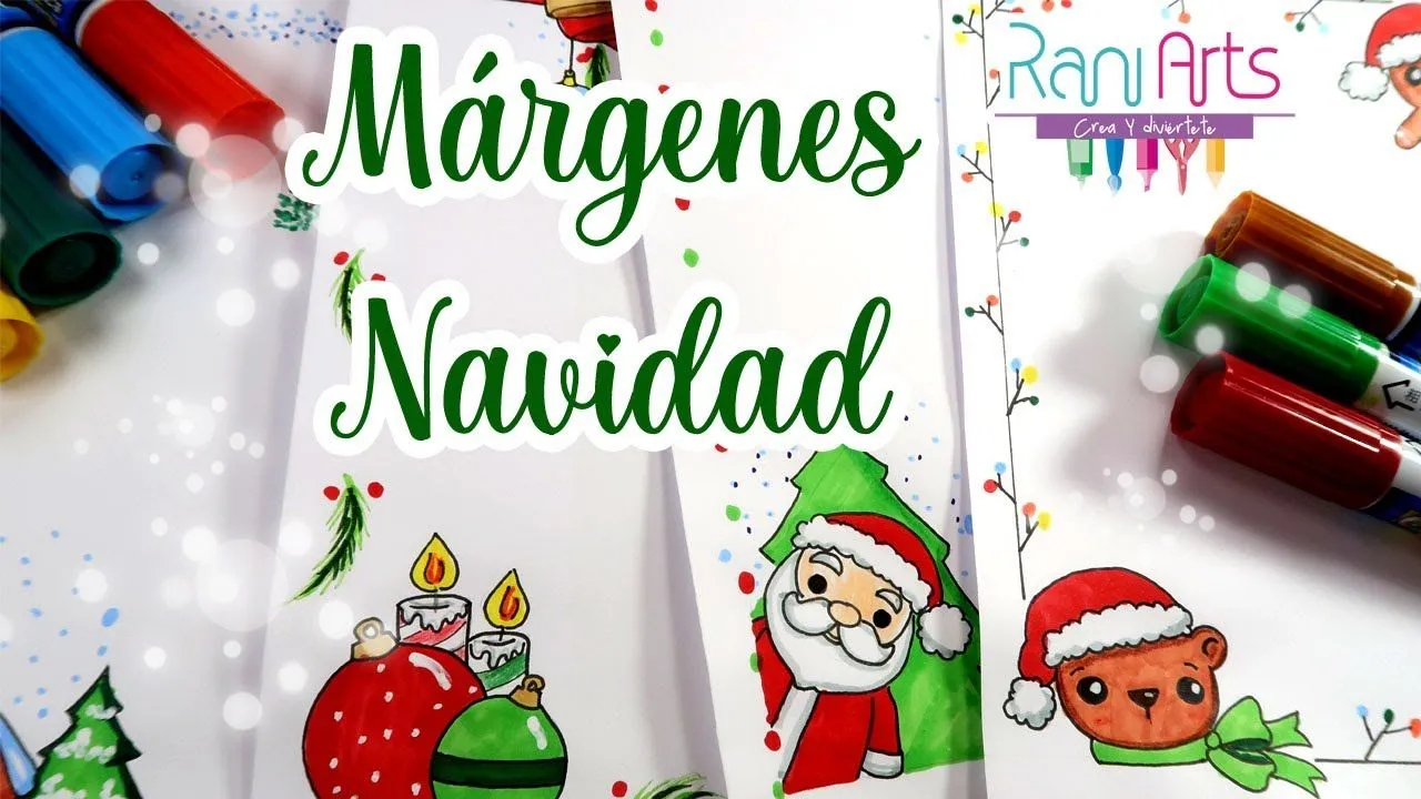 Hojas decoradas / Bordes / Márgenes - Edición Navidad! - Christmas Project Border Designs - YouTube Hojas decoradas / Bordes / Márgenes - Edición Navidad! - Christmas Project Border Designs - YouTube