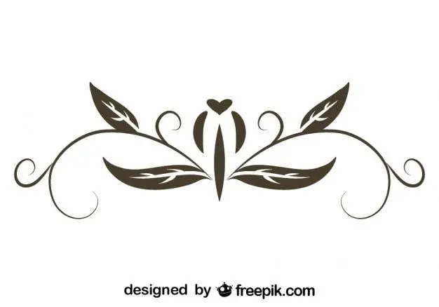 Hojas Decorativo Caligraficas | Fotos y Vectores gratis Hojas Decorativo Caligraficas | Fotos y Vectores gratis