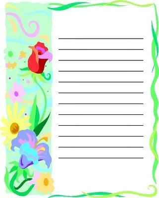 Chicos Infantes: PAPEL DE CARTA CON ROSAS PARA ESCRIBIR | Todo ... Chicos Infantes: PAPEL DE CARTA CON ROSAS PARA ESCRIBIR | Todo ...