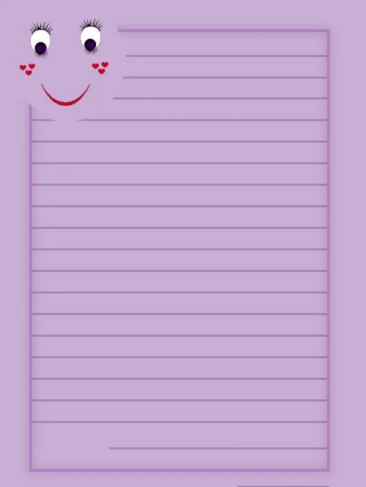 ÚTILES PARA LA ESCUELA: HOJAS PARA NOTAS-CARTAS-O DIARIOS PERSONALES