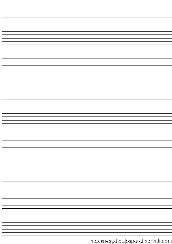 Hojas pentagramadas para imprimir | Escuela de Música Nº 7 Hojas pentagramadas para imprimir | Escuela de Música Nº 7
